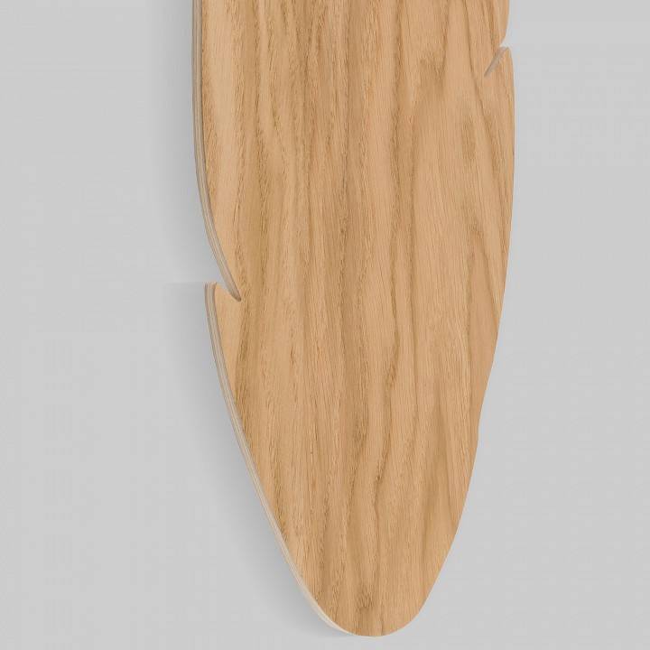 Накладной светильник TK Lighting Hoja Wood 4678