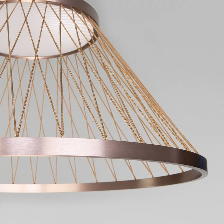 Подвесной светильник Eurosvet Cesta 40017/1 LED коричневый