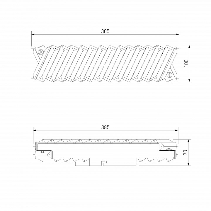 Накладной светильник Eurosvet Solis 101005 LED