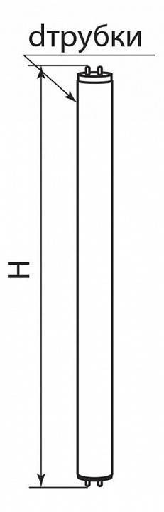 Лампа люминесцентная Feron EST14 G5 13Вт 6400K 3048