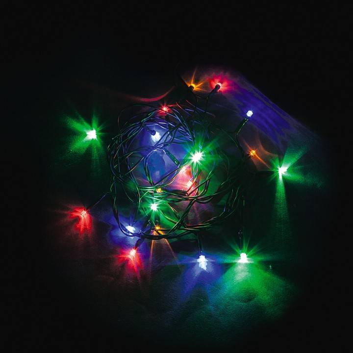 Гирлянда Нить Feron CL02 мультиколор 2 м 20 LED IP20 32282