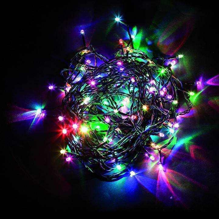 Гирлянда Нить Feron CL05 мультиколор 5 м 50 LED IP20 32303