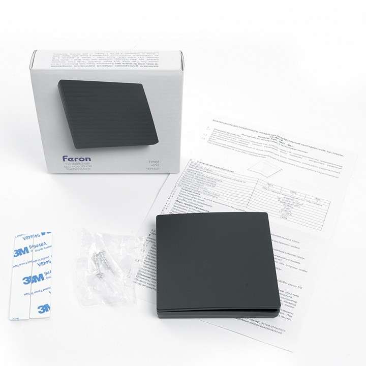 Выключатель беспроводной одноклавишный Feron TM81 41722