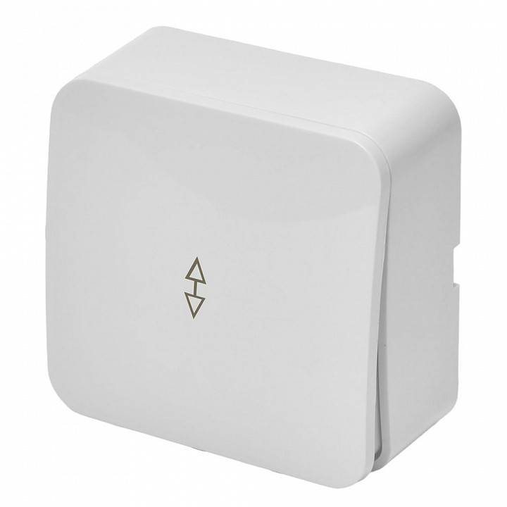 Выключатель одноклавишный Stekker София 49386