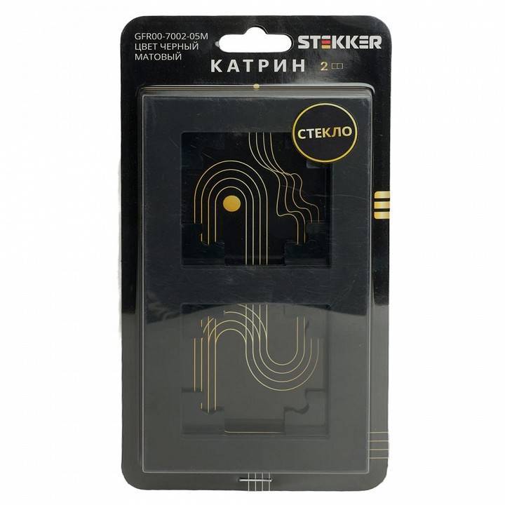 Рамка на 2 поста Stekker Катрин 49601