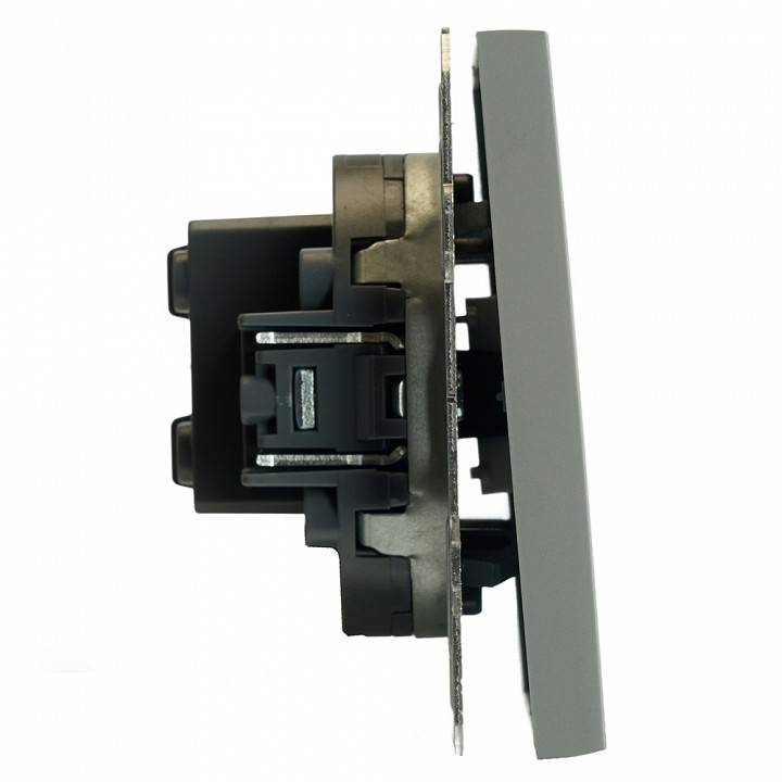 Выключатель одноклавишный без рамки Stekker Эмили 49949