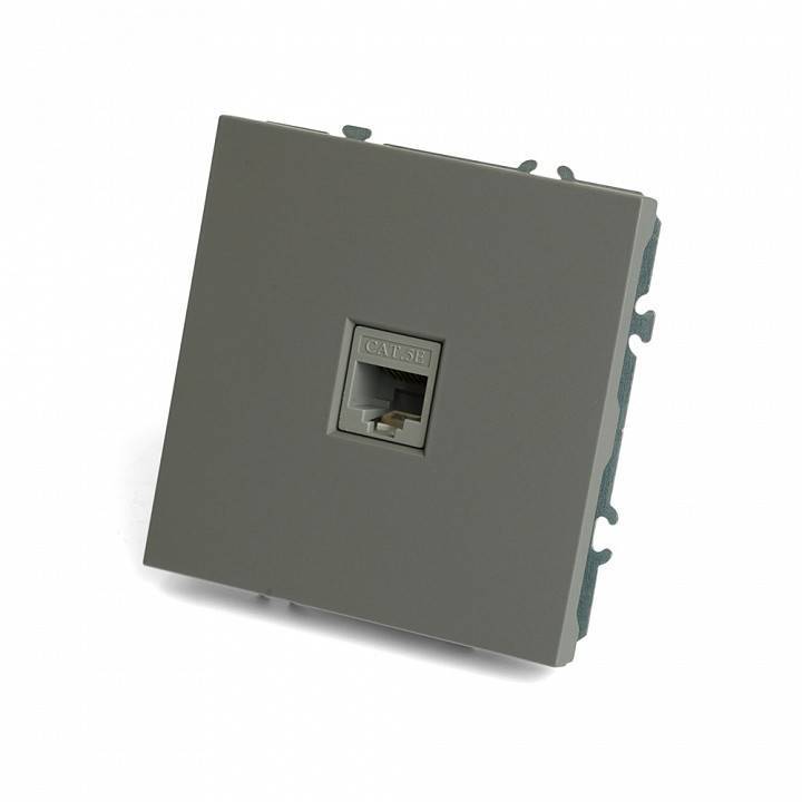 Розетка Ethernet RJ-45 без рамки Stekker Эмили 49951