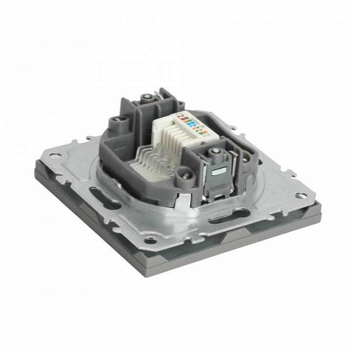Розетка Ethernet RJ-45 без рамки Stekker Эмили 49951