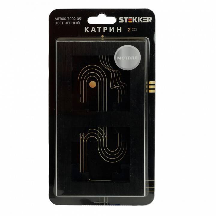 Рамка на 2 поста Stekker Катрин 50016