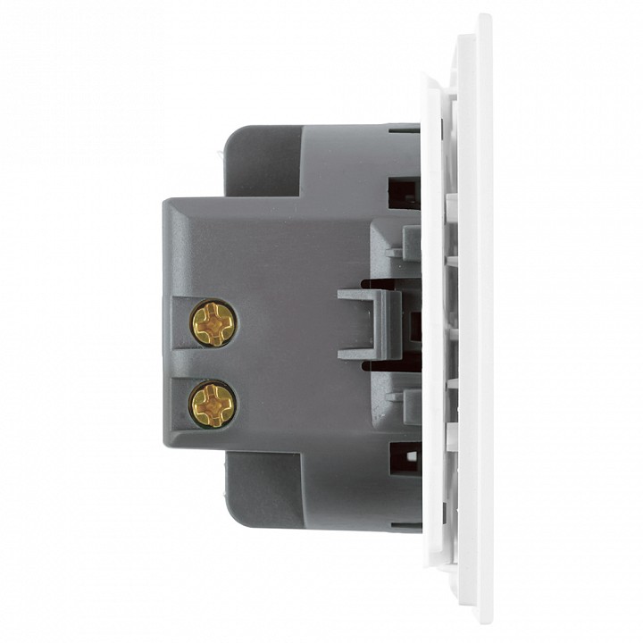 Переключатель одноклавишный без рамки Stekker Мия 50433