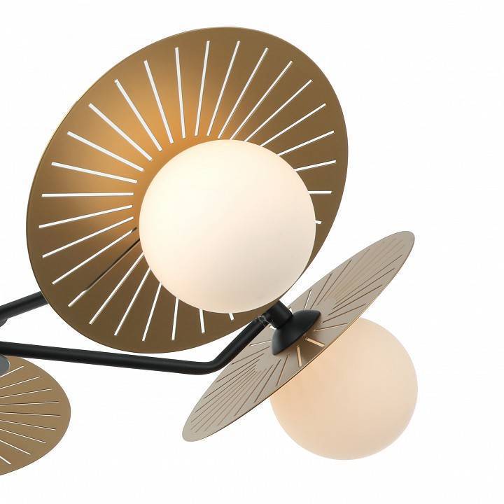 Люстра на штанге Favourite Sonnenblume 5 ламп 2356-5P