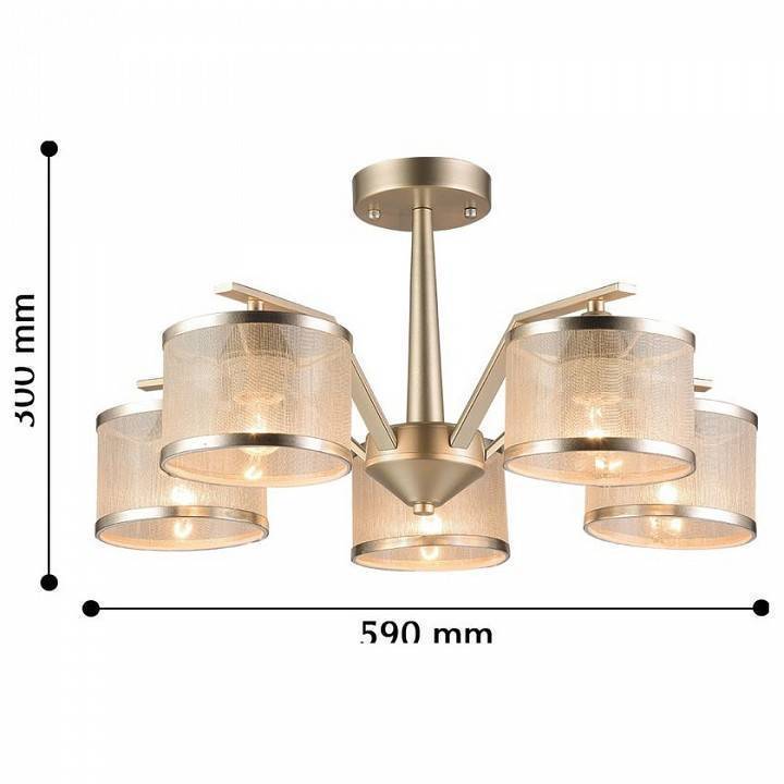 Люстра на штанге F-promo Bonbon 5 ламп 2488-5P