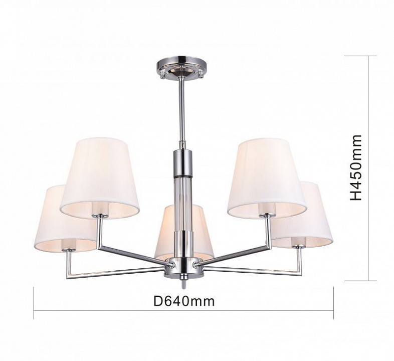 Люстра на штанге F-promo Milo 5 ламп 2616-5P