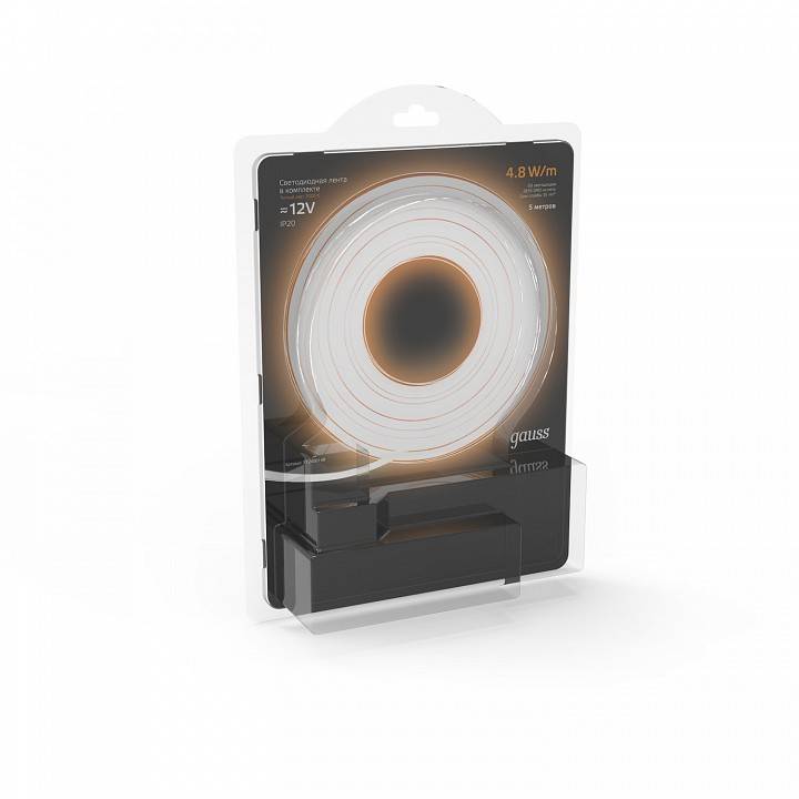 Комплект с лентой светодиодной Gauss Комплект 2835/60-SMD 312400148