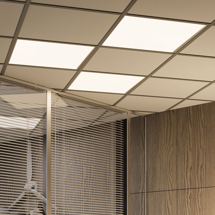 Светильник светодиодный Gauss 40 Вт 4000 К 595x595 мм 842161240