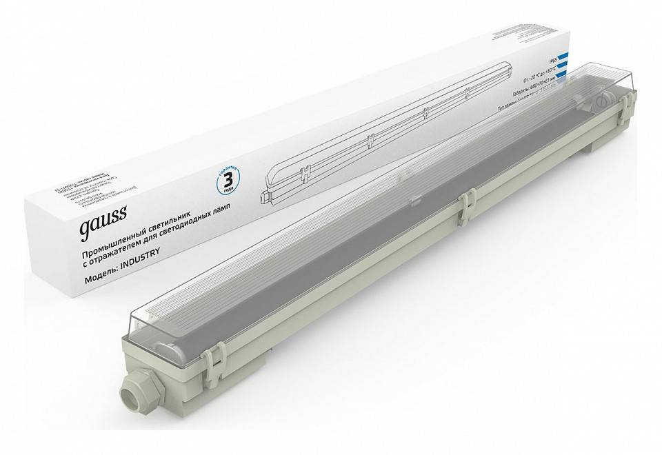 Накладной светильник Gauss Industry 909410160