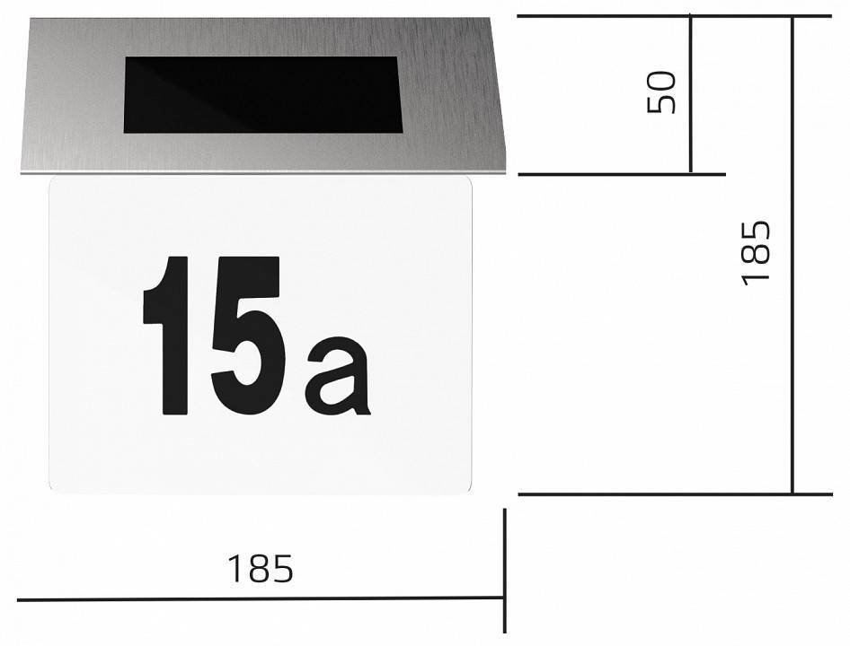 Подсветка номера Gauss Solar GS091