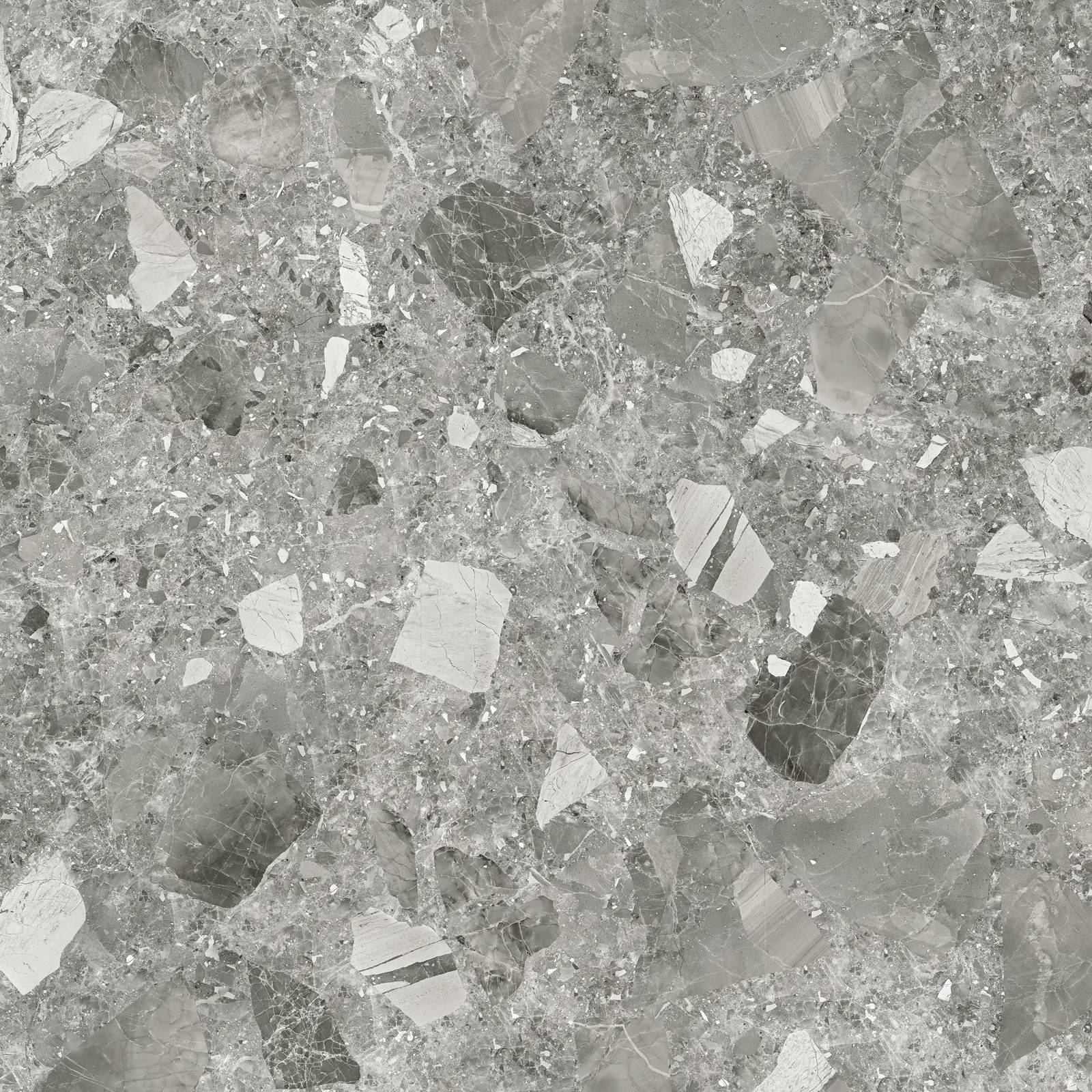 Керамогранит Gracia Ceramica Steel rock sugar-эффект 600x600x9 мм GFU04STE70R