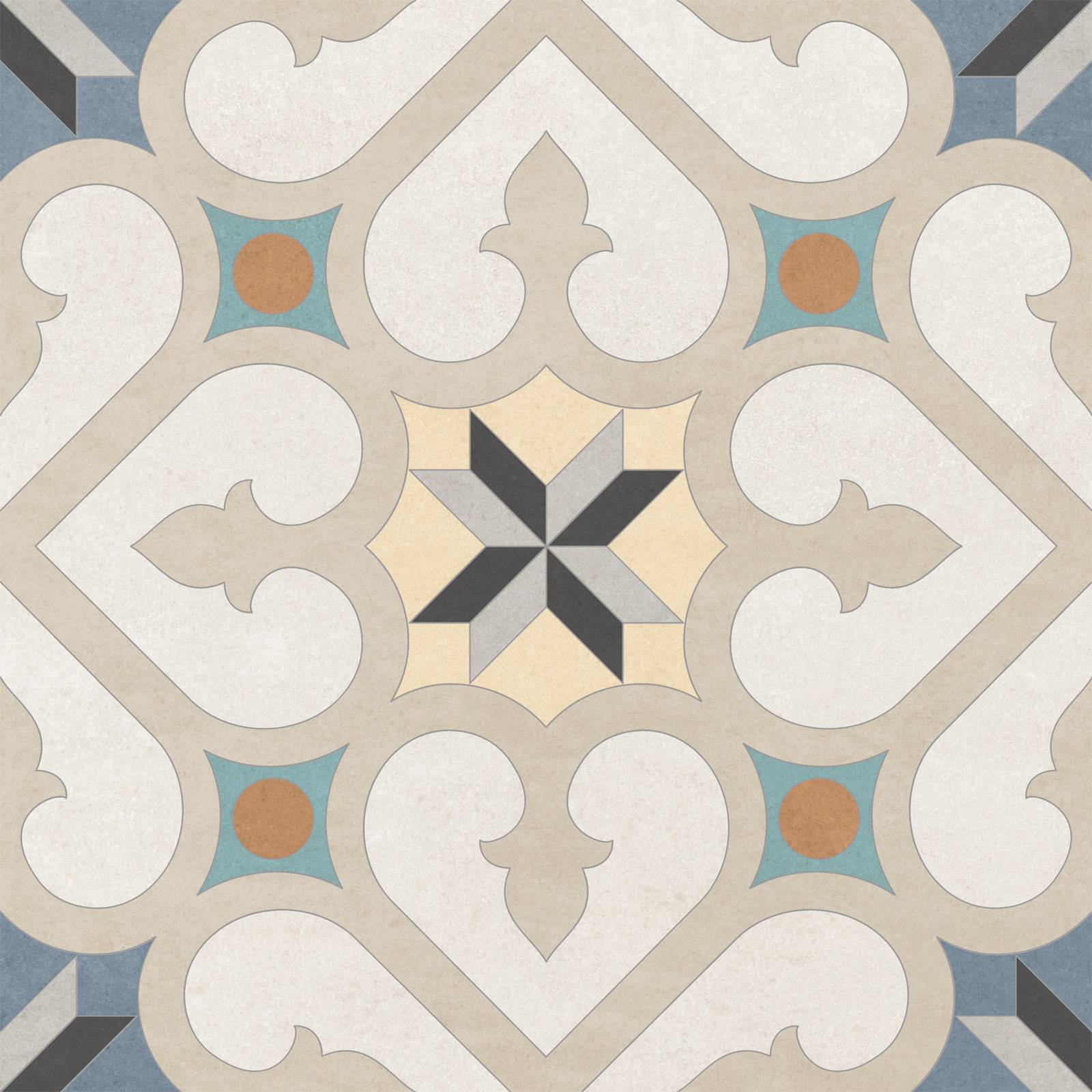 Керамогранит NewTrend Design Art Damask матовый 200х200х8 мм GP2020DGA11