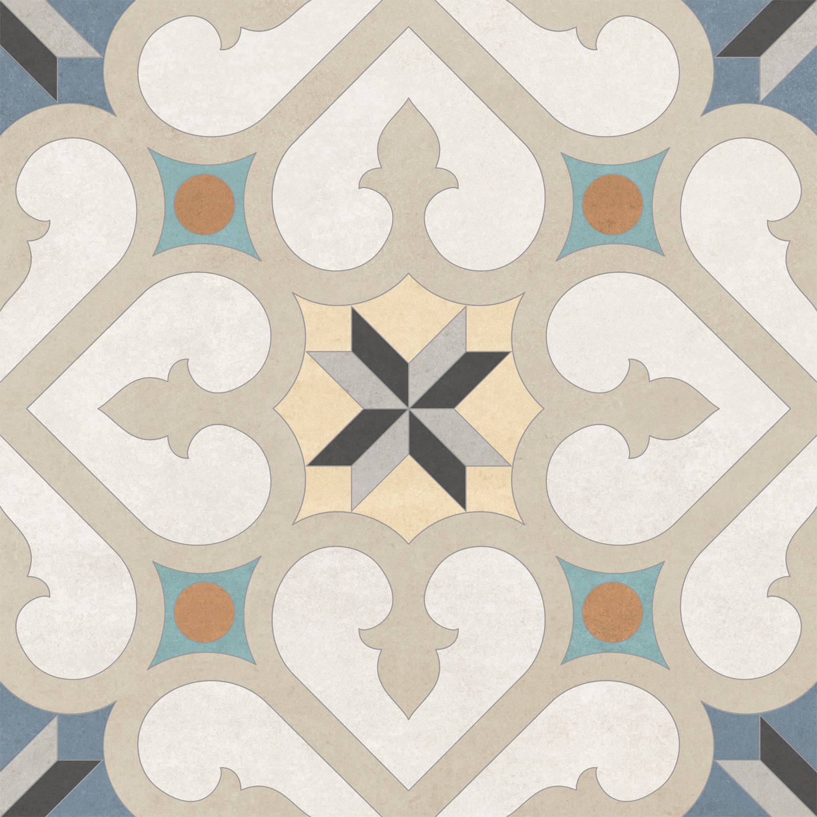 Керамогранит NewTrend Design Art Damask матовый 200х200х8 мм GP2020DGA11