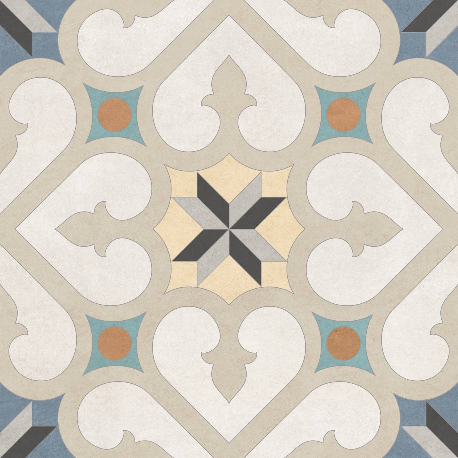 Керамогранит NewTrend Design Art Damask матовый 200х200х8 мм GP2020DGA11