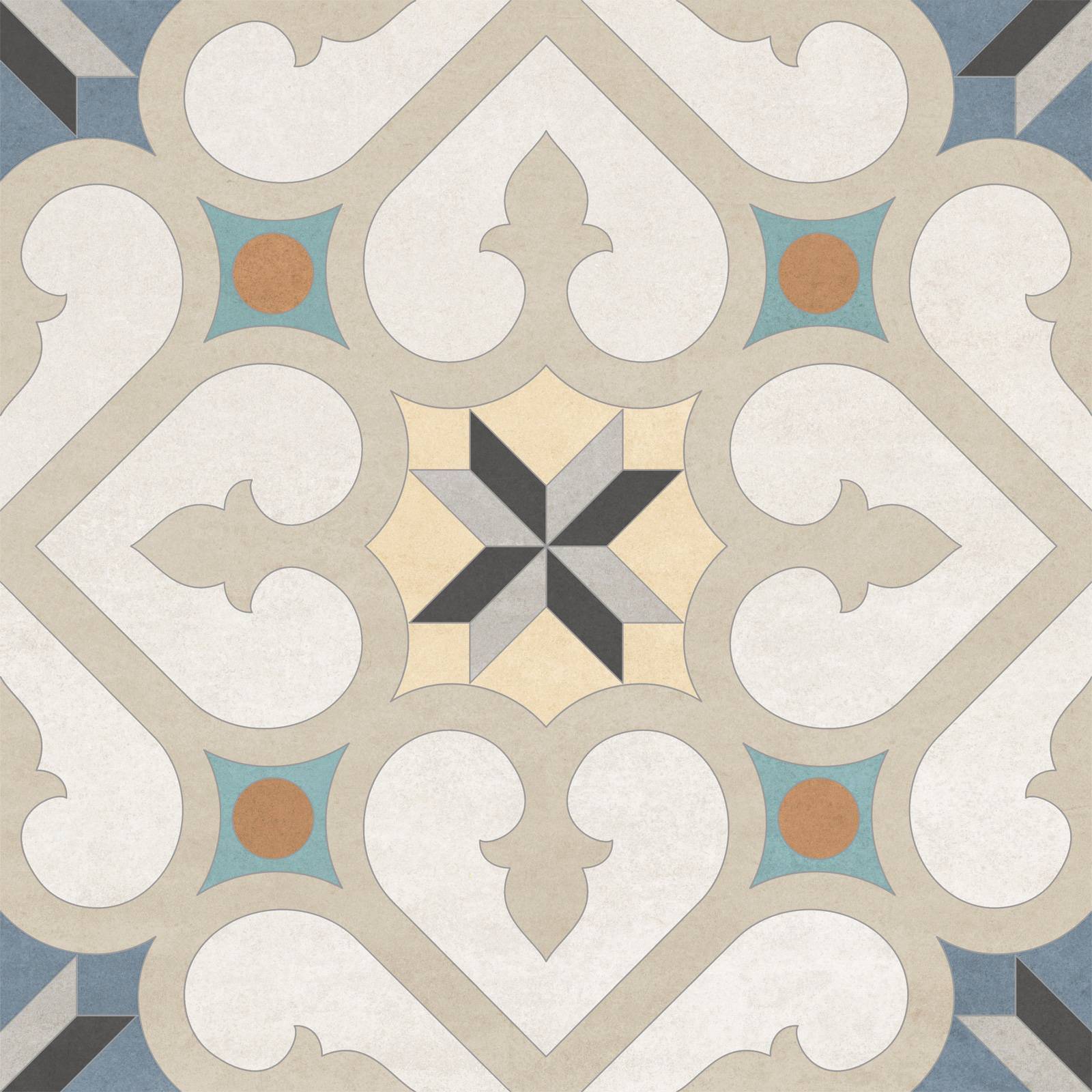 Керамогранит NewTrend Design Art Damask матовый 200х200х8 мм GP2020DGA11