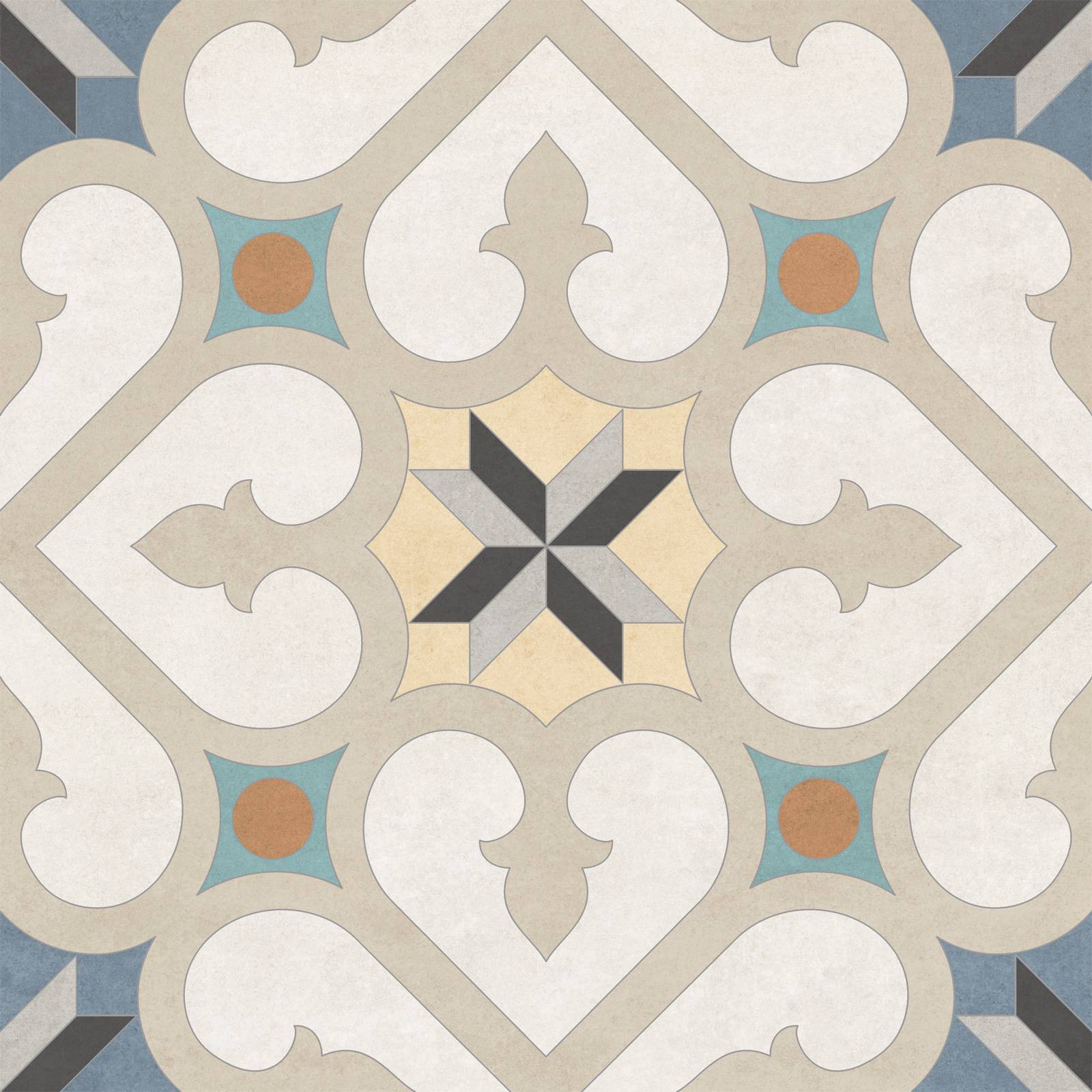 Керамогранит NewTrend Design Art Damask матовый 200х200х8 мм GP2020DGA11