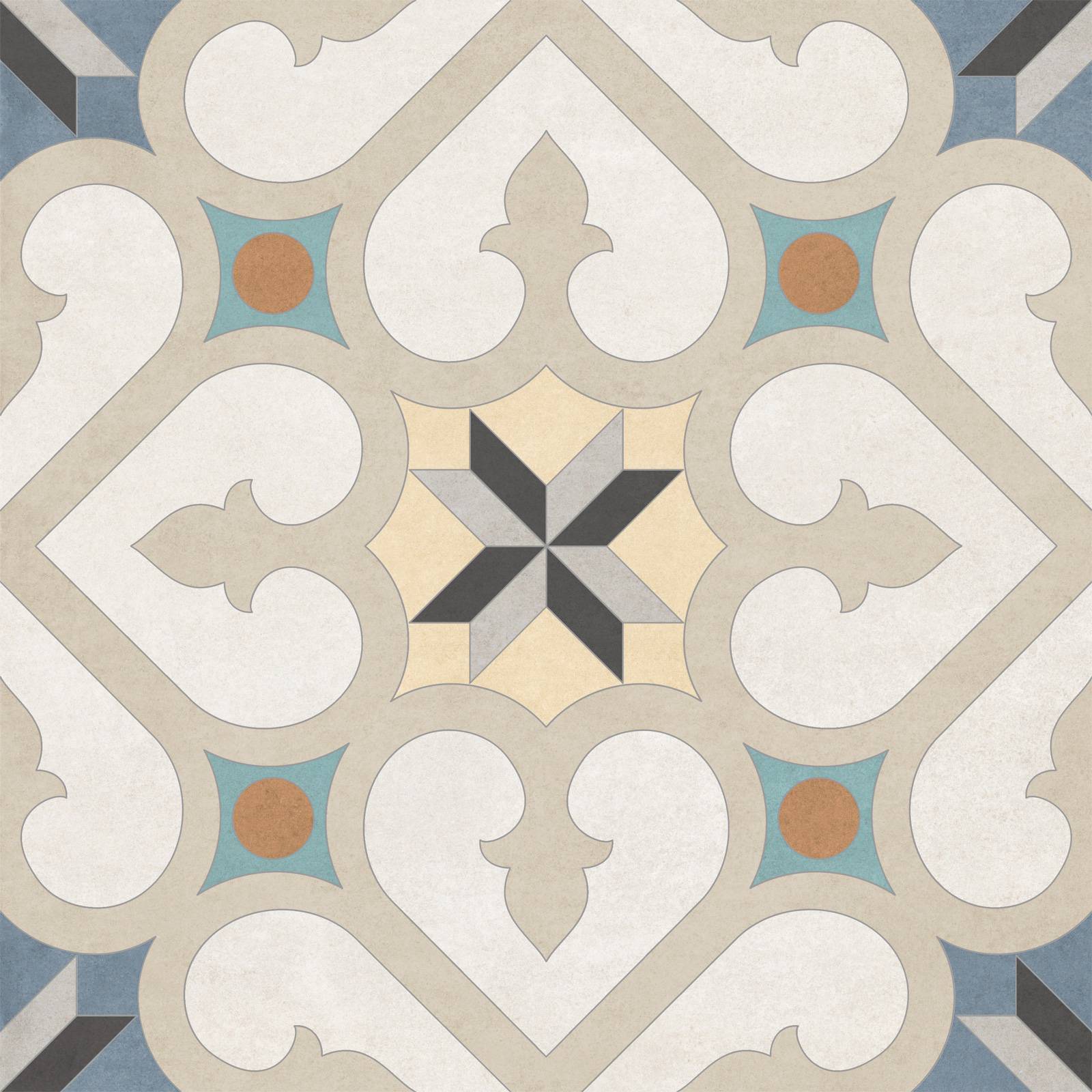 Керамогранит NewTrend Design Art Damask матовый 200х200х8 мм GP2020DGA11