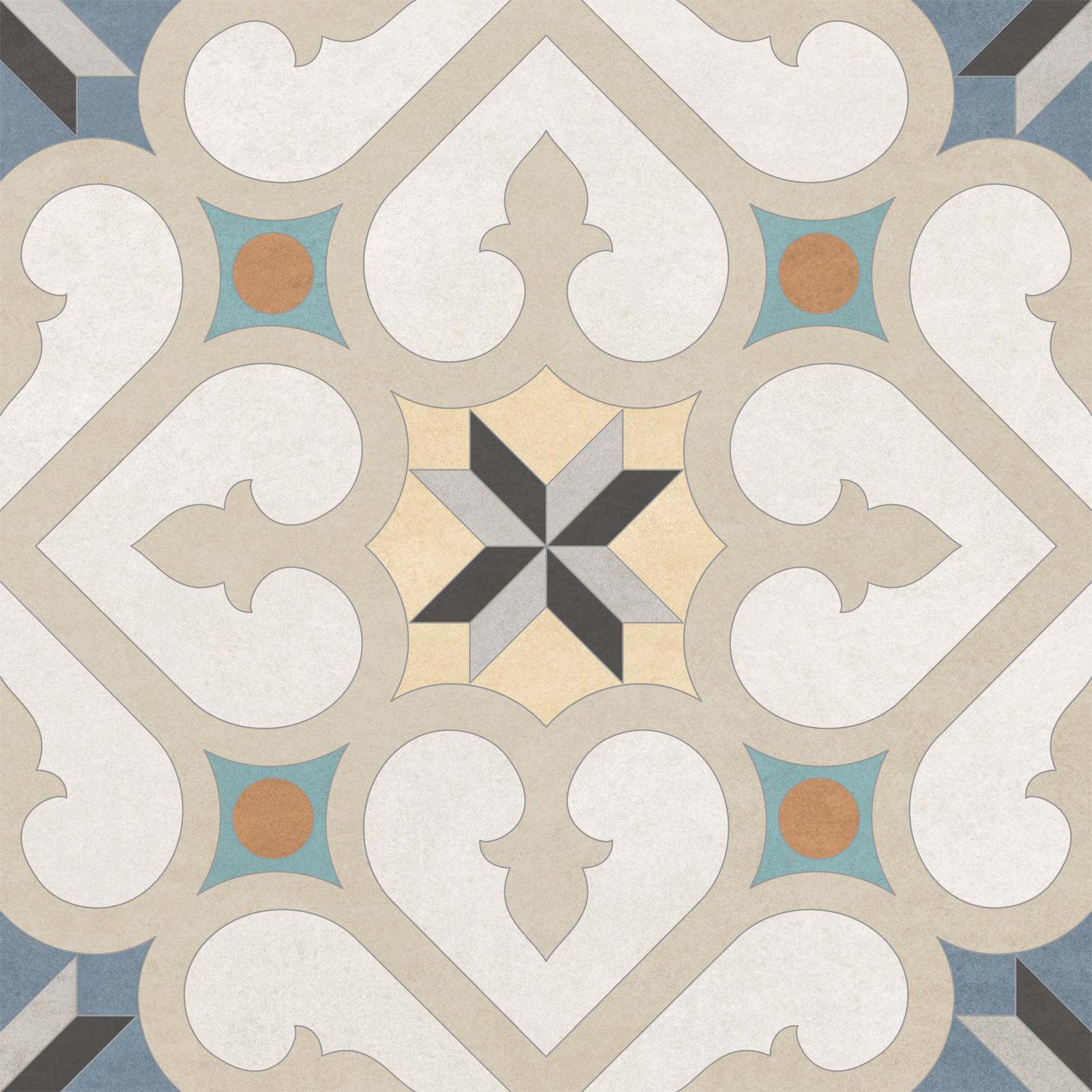 Керамогранит NewTrend Design Art Damask матовый 200х200х8 мм GP2020DGA11