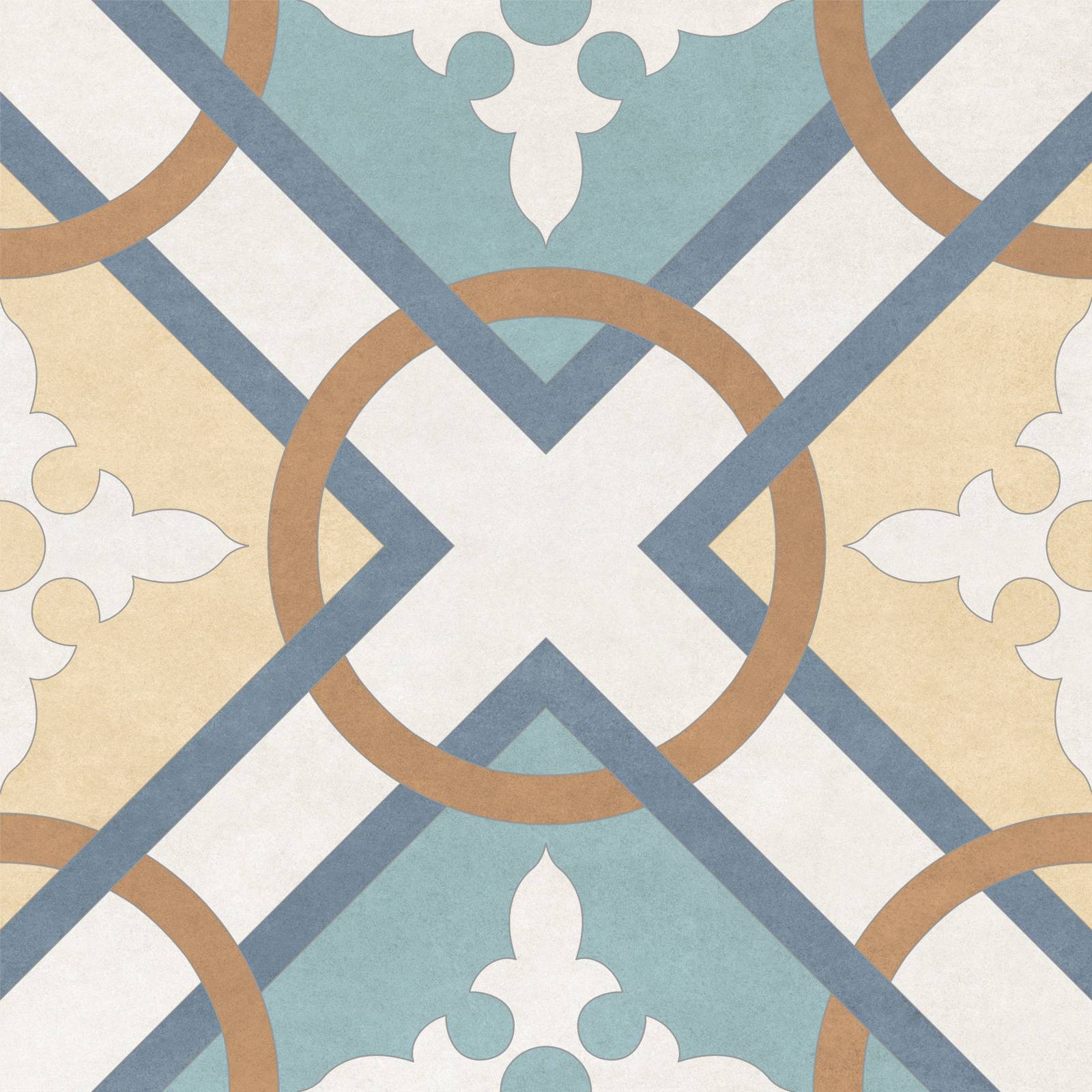 Керамогранит NewTrend Design Art Mix 4 матовый 200х200х8 мм GP2020DMX55