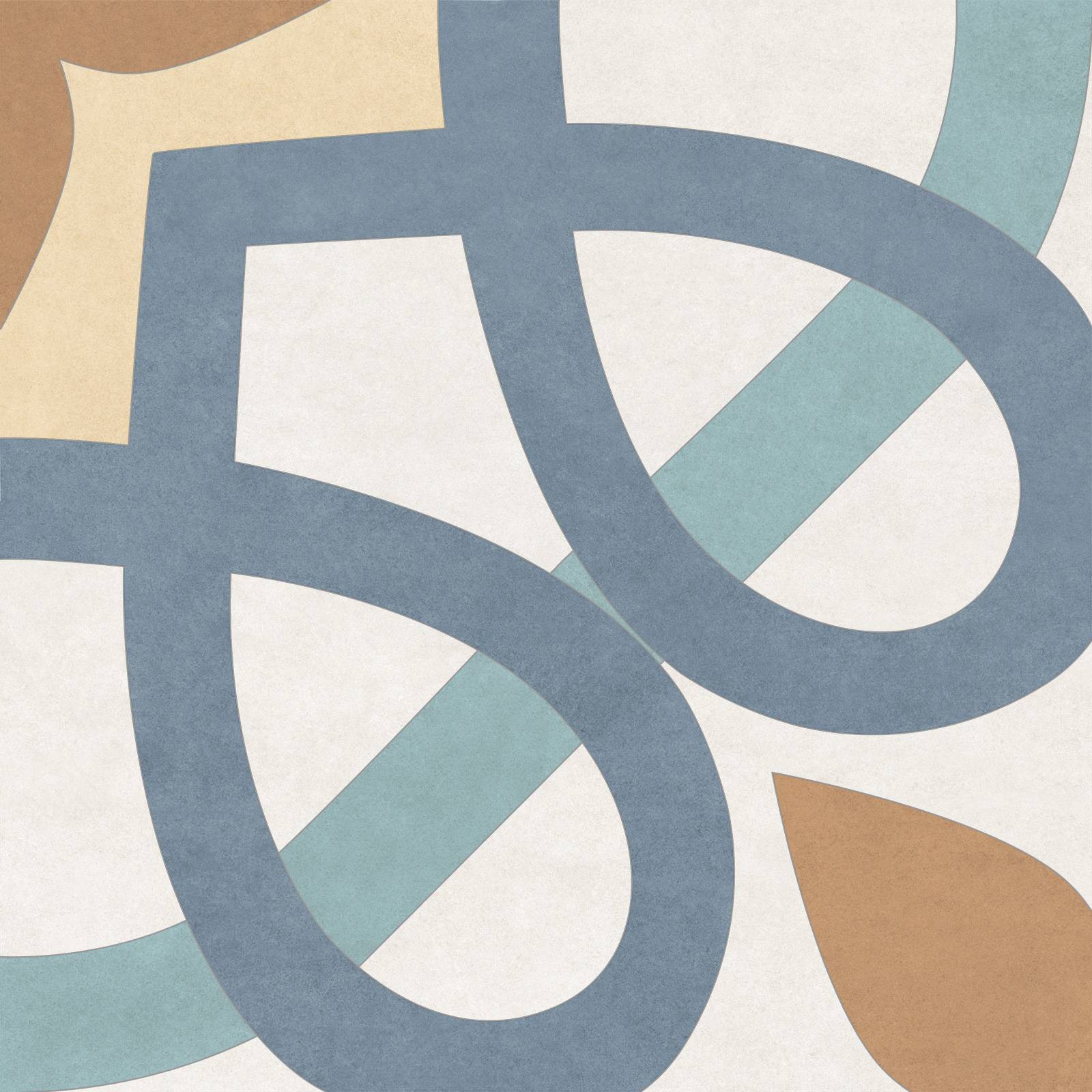 Керамогранит NewTrend Design Art Mix 4 матовый 200х200х8 мм GP2020DMX55