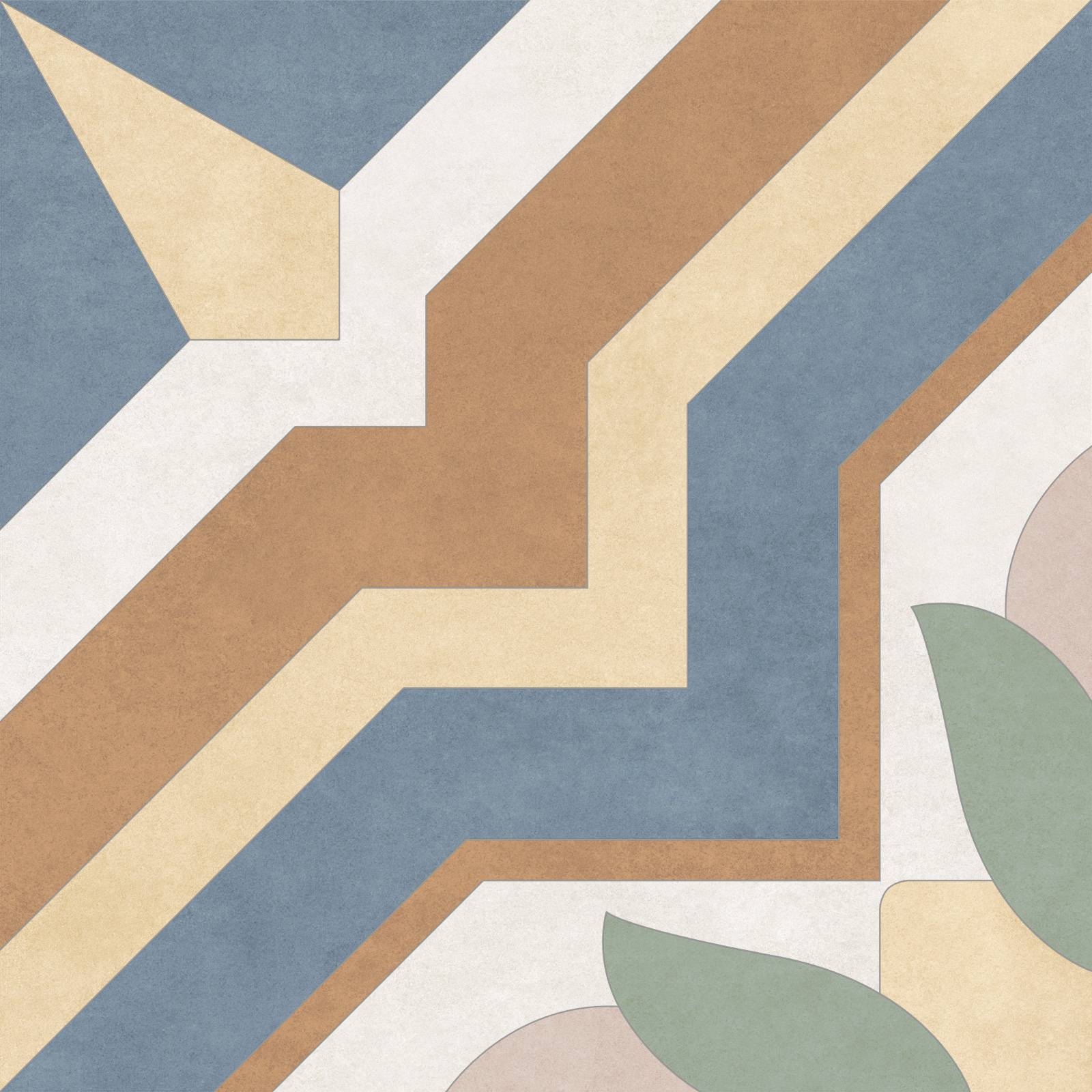 Керамогранит NewTrend Design Art Mix 4 матовый 200х200х8 мм GP2020DMX55