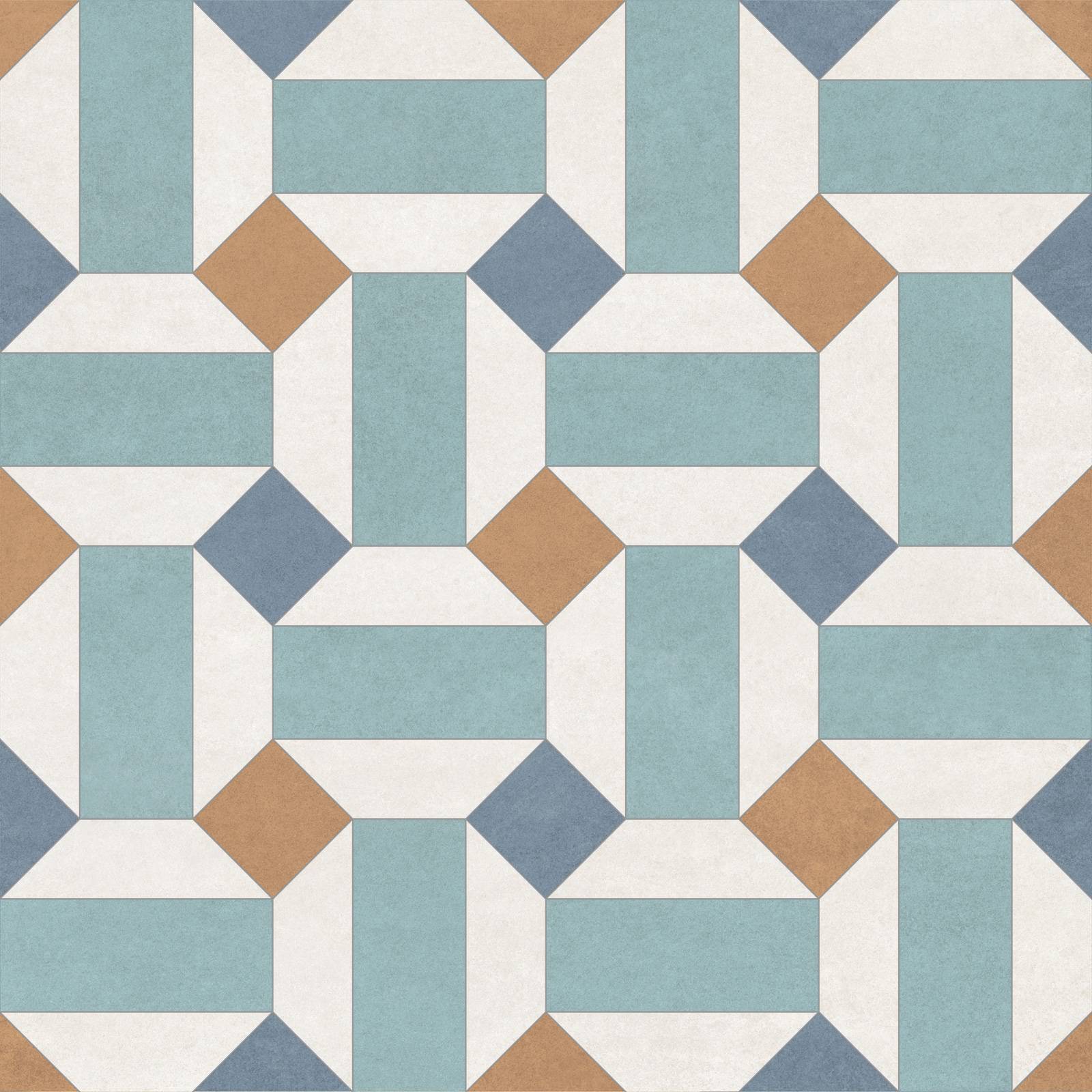 Керамогранит NewTrend Design Art Mix 4 матовый 200х200х8 мм GP2020DMX55