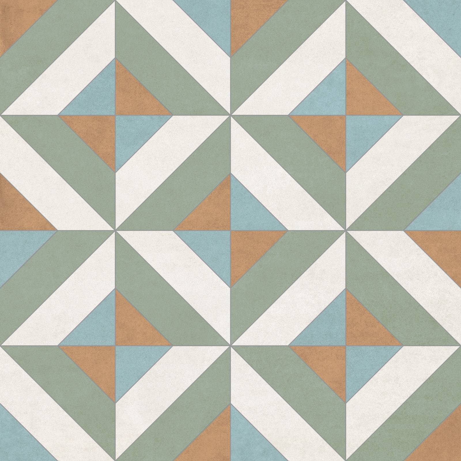 Керамогранит NewTrend Design Art Mix 4 матовый 200х200х8 мм GP2020DMX55