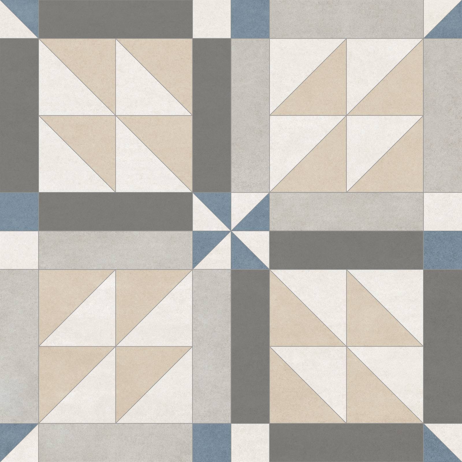 Керамогранит NewTrend Design Art Mix 4 матовый 200х200х8 мм GP2020DMX55