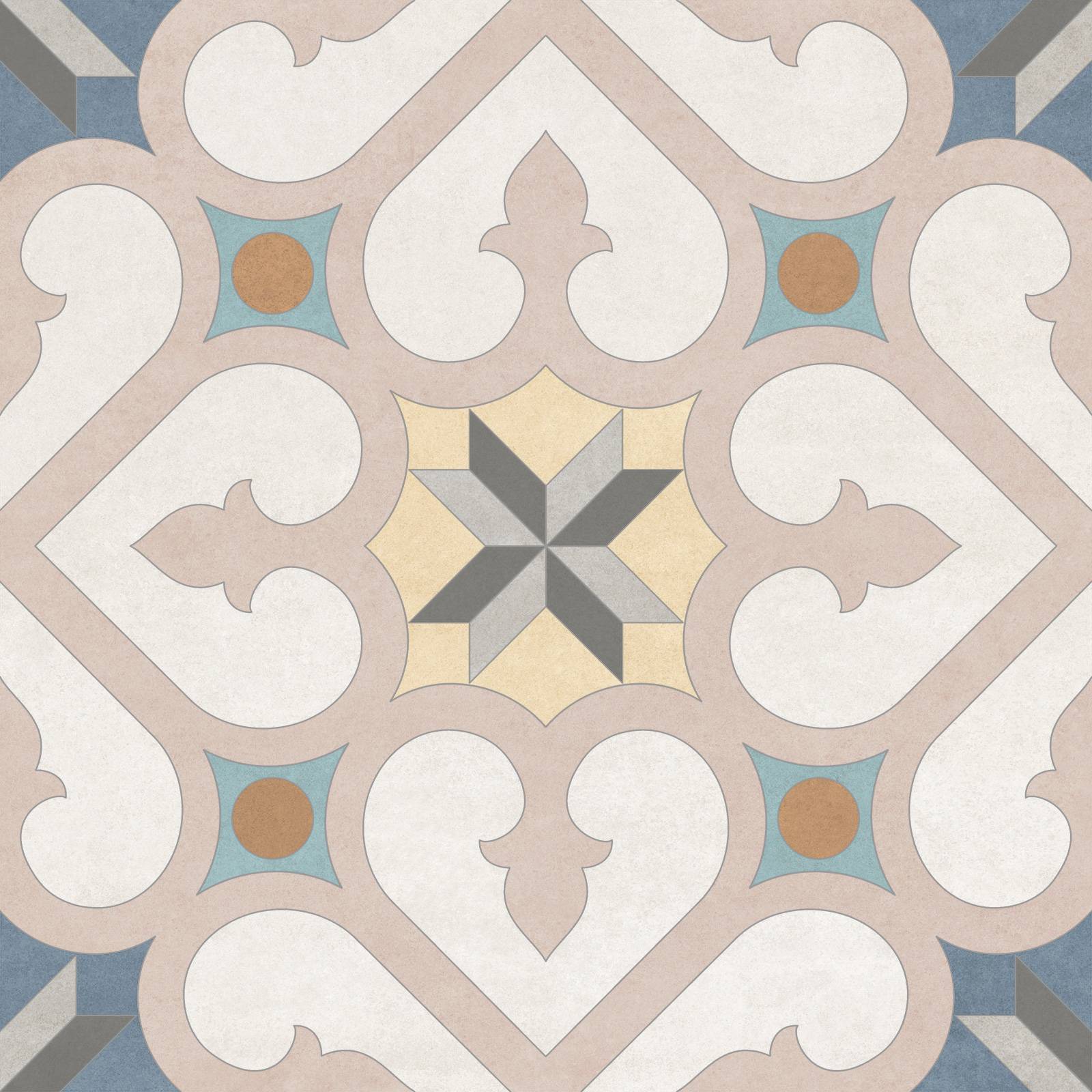 Керамогранит NewTrend Design Art Mix 4 матовый 200х200х8 мм GP2020DMX55