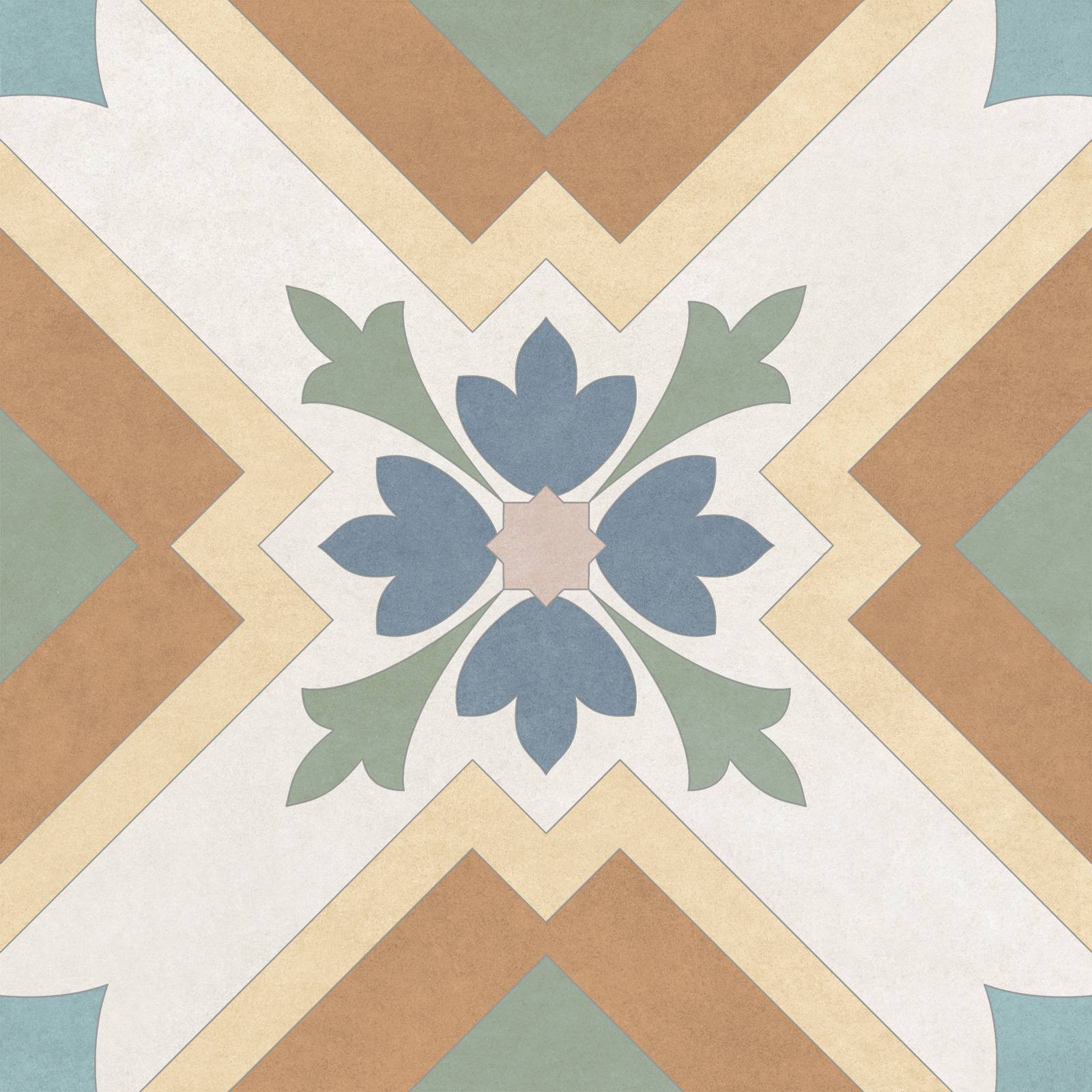 Керамогранит NewTrend Design Art Mix 4 матовый 200х200х8 мм GP2020DMX55