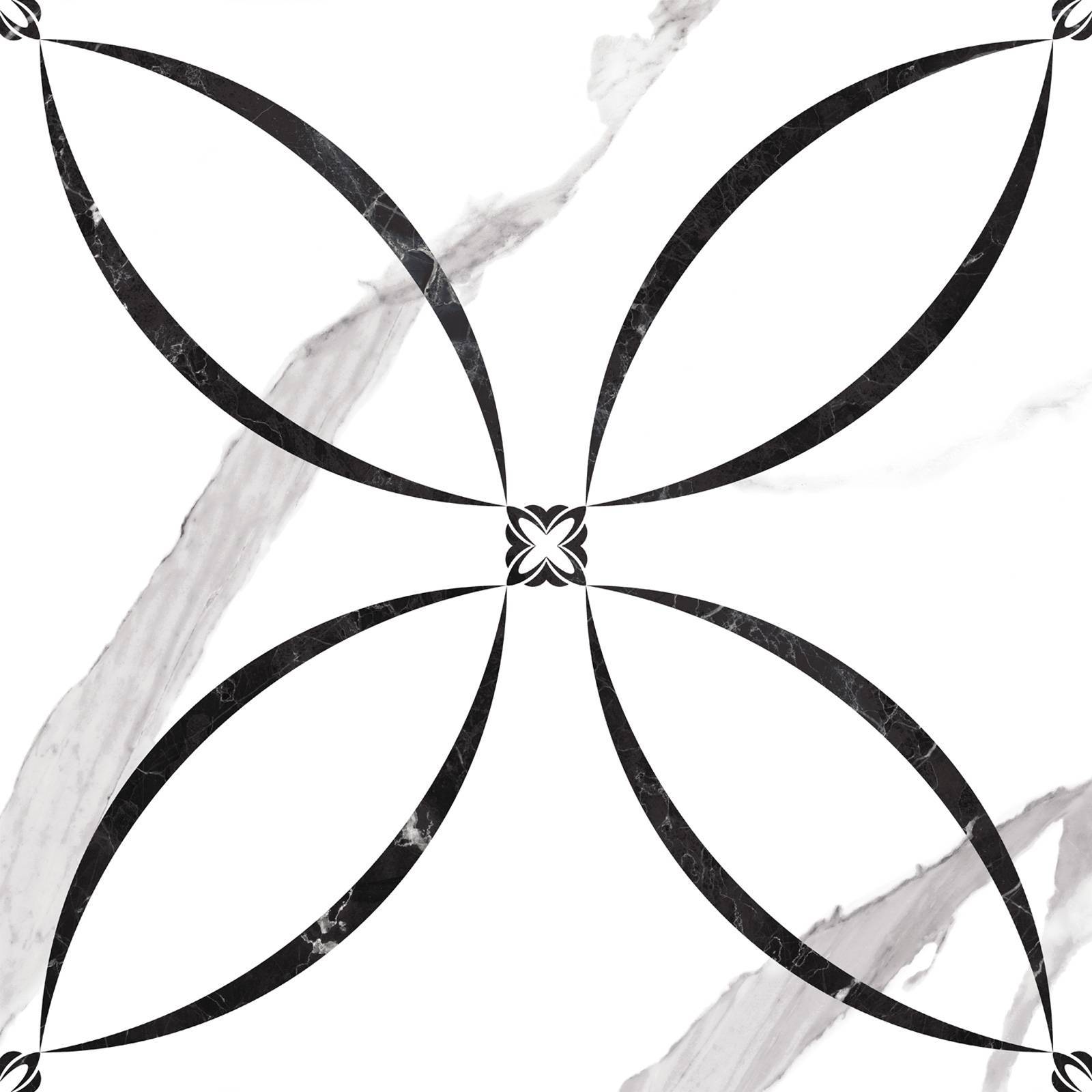 Керамогранит Alma Ceramica Prima Palace Calacatta матовый 410х410х8 мм GP6PRP00