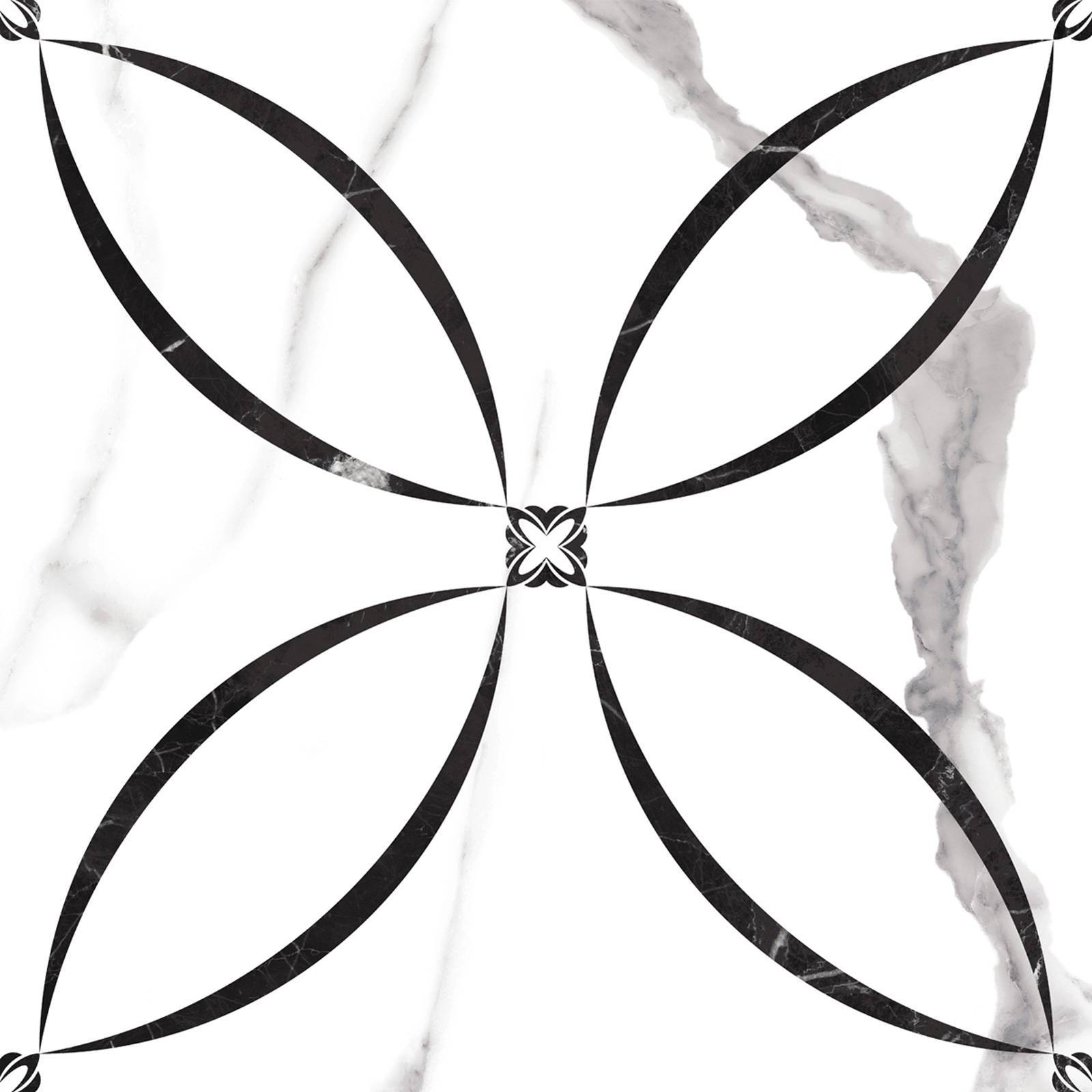 Керамогранит Alma Ceramica Prima Palace Calacatta матовый 410х410х8 мм GP6PRP00