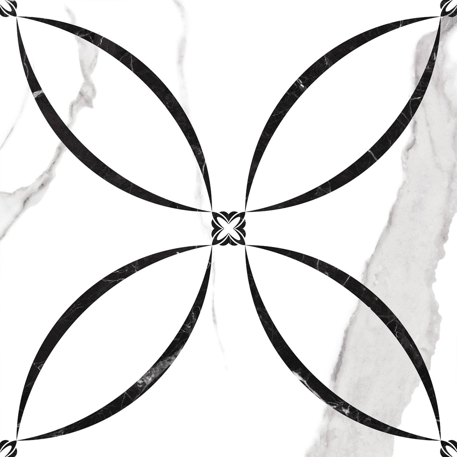 Керамогранит Alma Ceramica Prima Palace Calacatta матовый 410х410х8 мм GP6PRP00