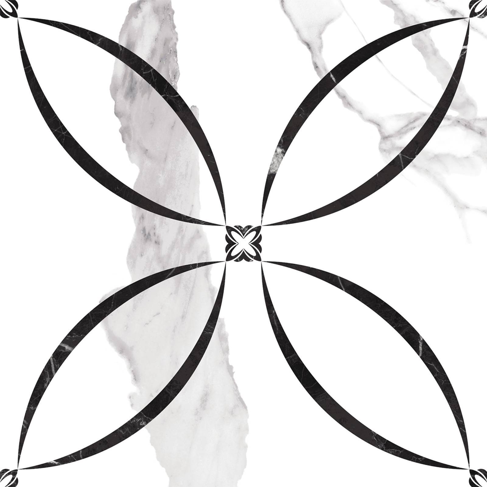 Керамогранит Alma Ceramica Prima Palace Calacatta матовый 410х410х8 мм GP6PRP00