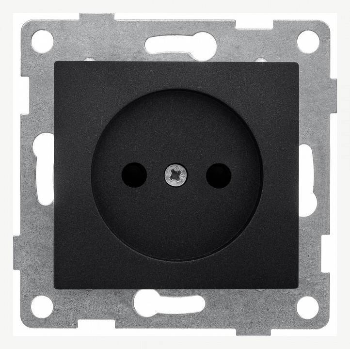 Розетка без заземления и со шторкой, без рамки Gusi Electric BRAVO С10Р2-010