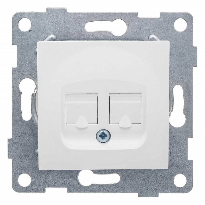 Розетка двойная телефонная RJ-12 Gusi Electric UGRA С11Т2-001