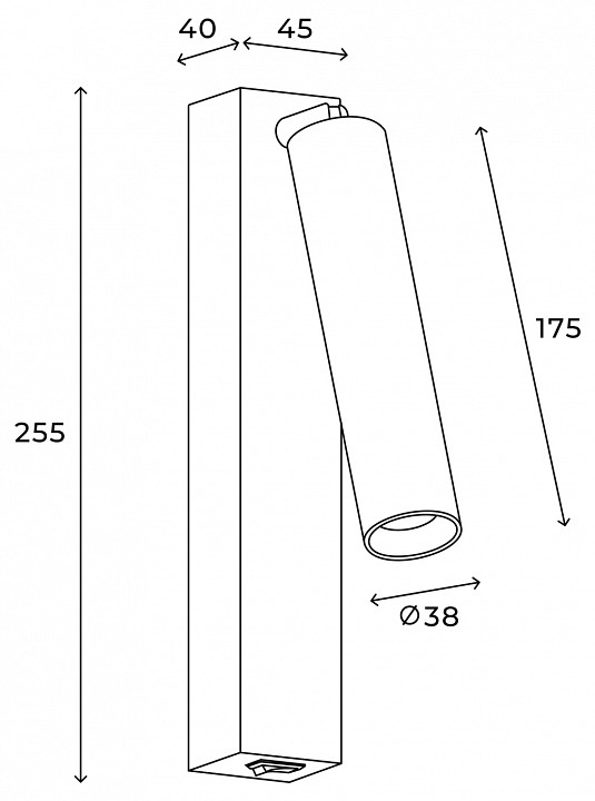 Бра Hesby Lighting Edge HSBL_0209