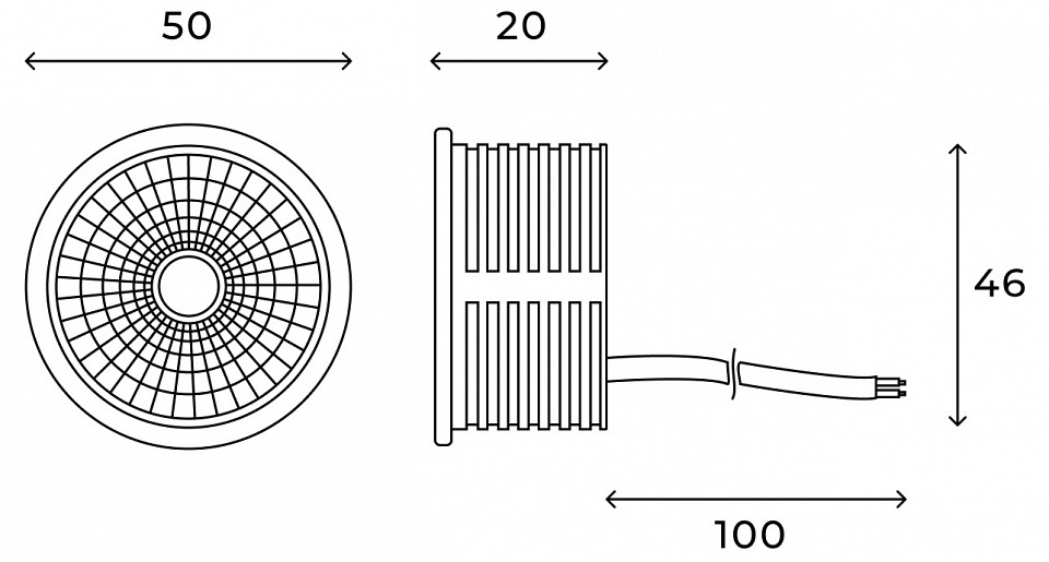 Модуль светодиодный Hesby Lighting Stellar HSBL_0213