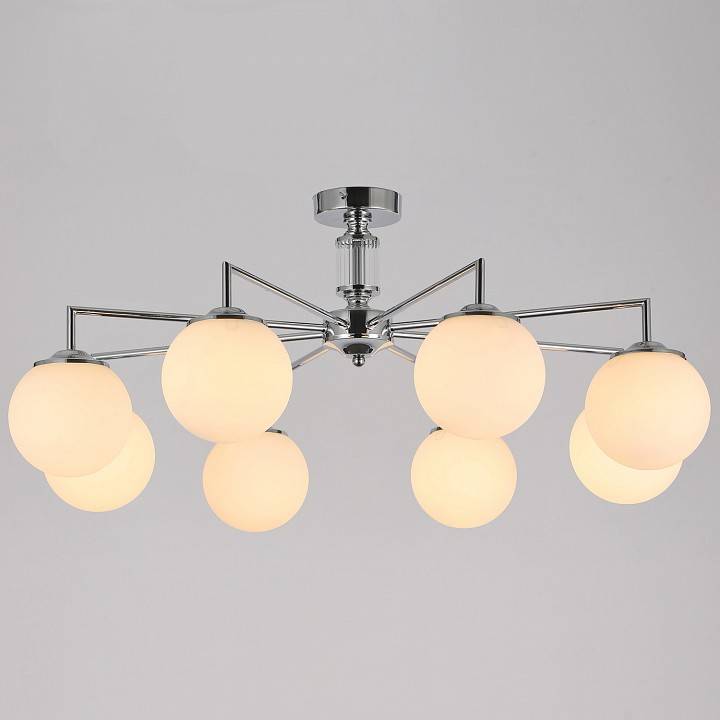 Люстра на штанге ILLUMICO IL0064 IL0064-8C-79 CR