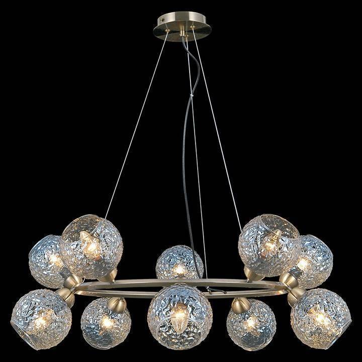 Подвесная люстра ILLUMICO  IL0452-10PSQ-79 AB