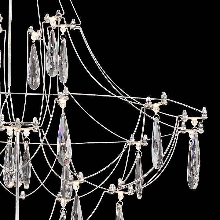 Подвесная люстра ILLUMICO IL0523-17W-79 CR AIR