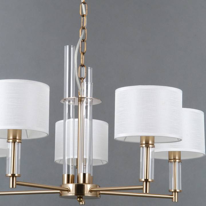 Подвесная люстра ILLUMICO GENOA IL0755-5PSQ-25 BRASS GENOA