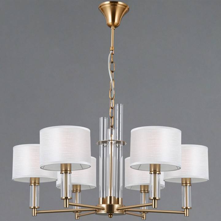 Подвесная люстра ILLUMICO GENOA IL0755-6PSQ-25 BRASS GENOA